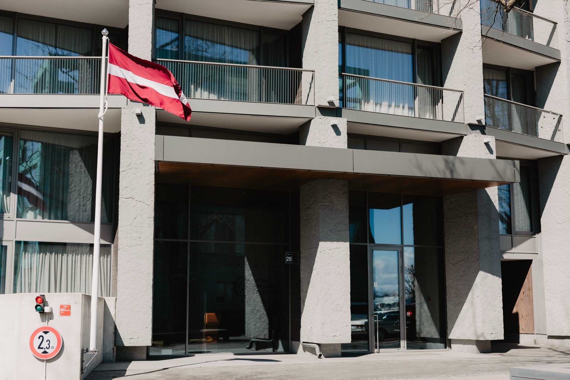 The Corsax office building in Riga