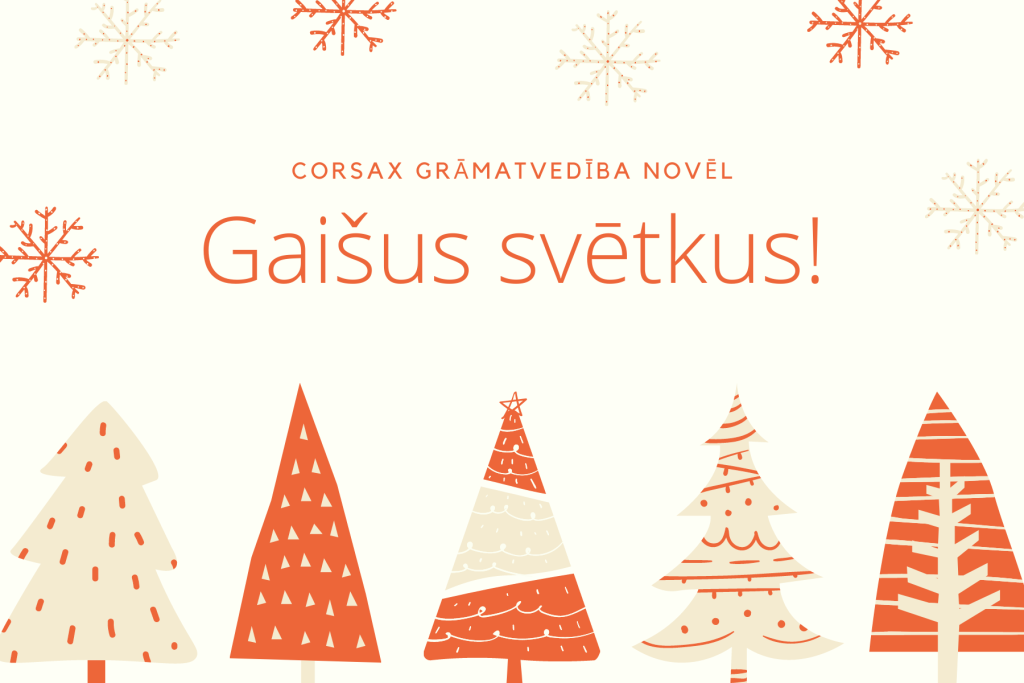 Priecīgus Ziemassvētkus!